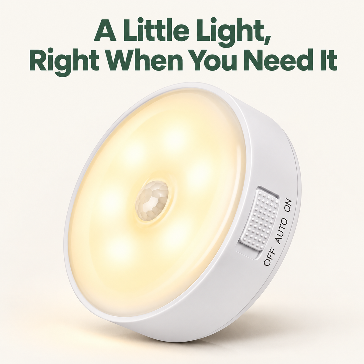Graha Nest Rechargeable Motion Sensor LED Lights – Pack of 2