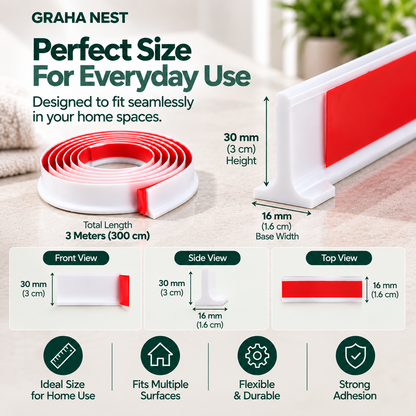 Dry Edge Silicone Water Barrier