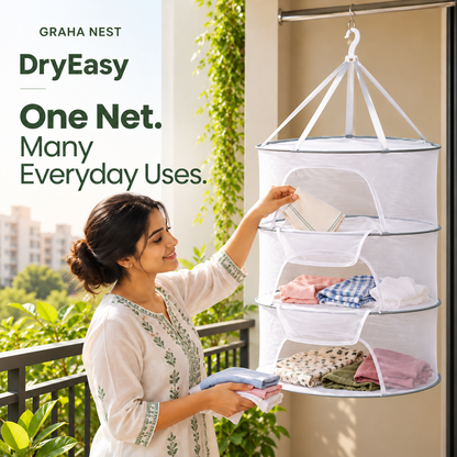 Graha Nest DryEasy – 3-Layer Multipurpose Drying Net