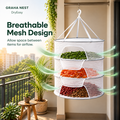 Graha Nest DryEasy – 3-Layer Multipurpose Drying Net